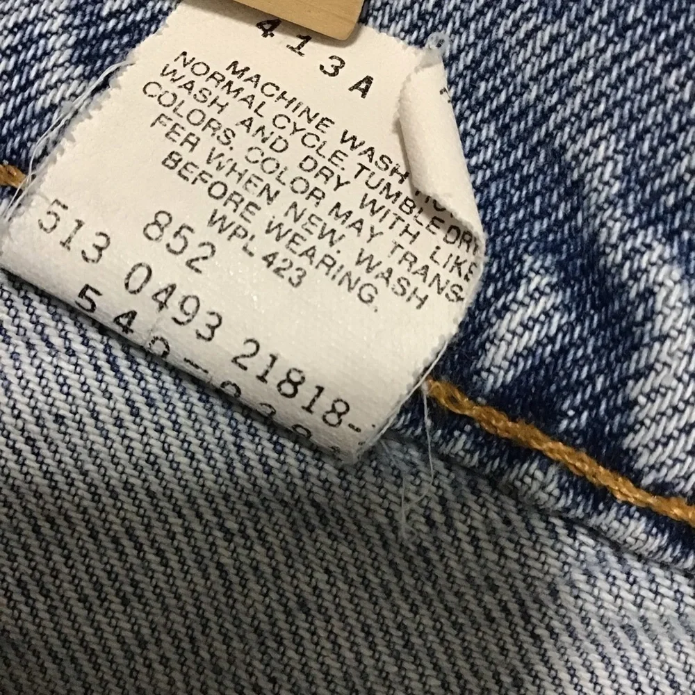 Vintage Orange Tab Made in the USA Levi’s 540.